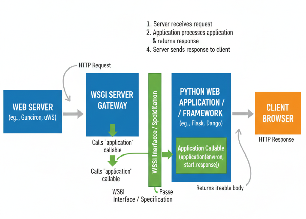 Description de l'interface WSGI